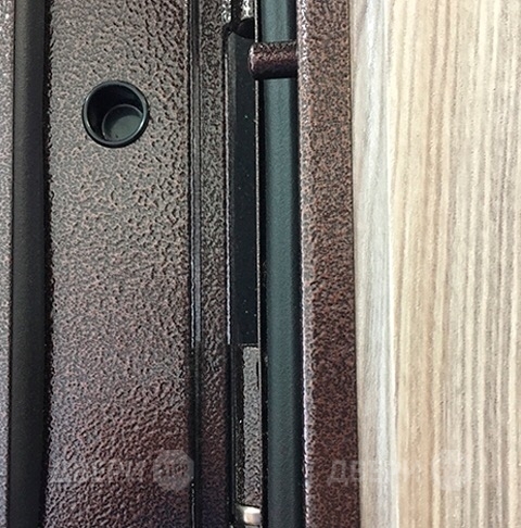 Входная металлическая Дверь Ратибор Комфорт Палисандр светлый в Троицк