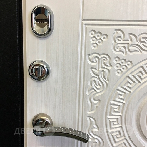 Входная металлическая Дверь Ратибор Спарта Белый Жемчуг в Троицк