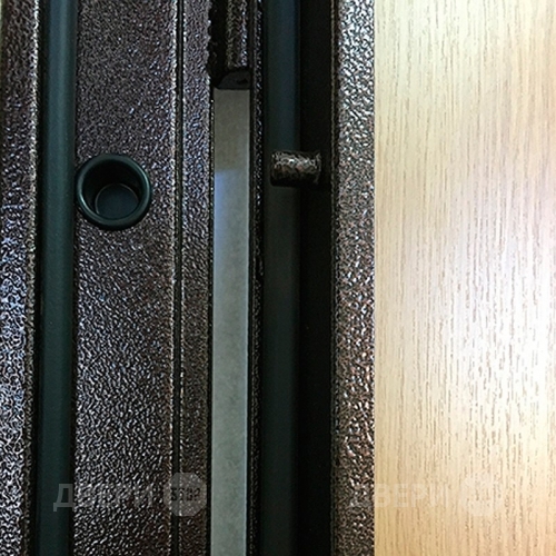 Входная металлическая Дверь Ратибор Форт Беленый Дуб в Троицк