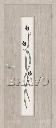 Межкомнатная дверь Тренд-14 (3D Cappuccino) в Троицк