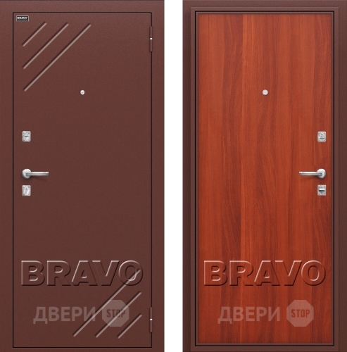 Дверь Bravo Оптим Стандарт Итальянский Орех в Троицк