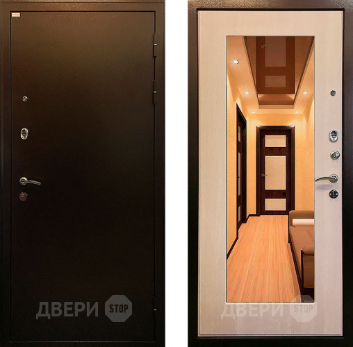 Входная металлическая Дверь Ратибор Милан 3К зеркало Экодуб в Троицк