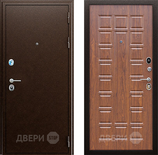 Входная металлическая Дверь АСД Спартак Орех темный в Троицк