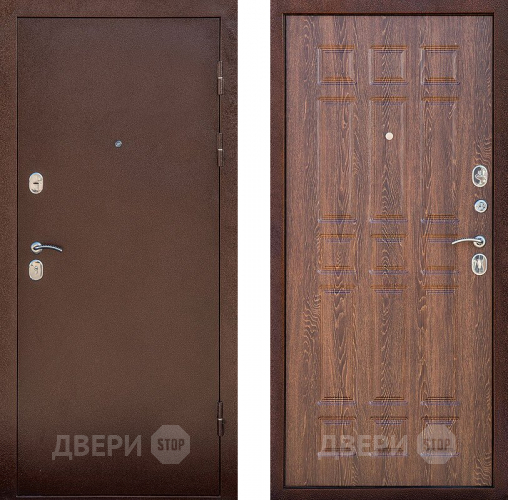 Входная металлическая Дверь Снедо Кантри дуб коньяк в Троицк
