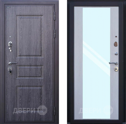 Входная металлическая Дверь Шелтер (SHELTER) Филадельфия Зеркало в Троицк