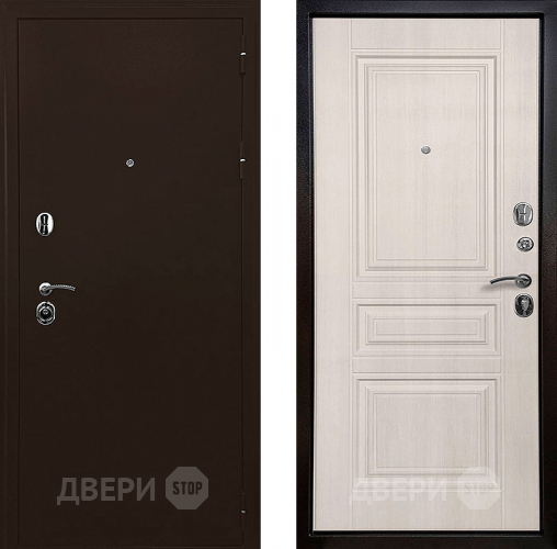 Входная металлическая Дверь Ратибор Рим 3К Лиственница беж в Троицк