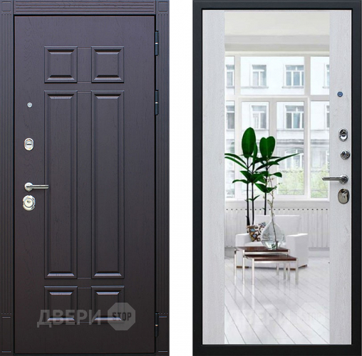 Входная металлическая Дверь АСД Виват с зеркалом  в Троицк