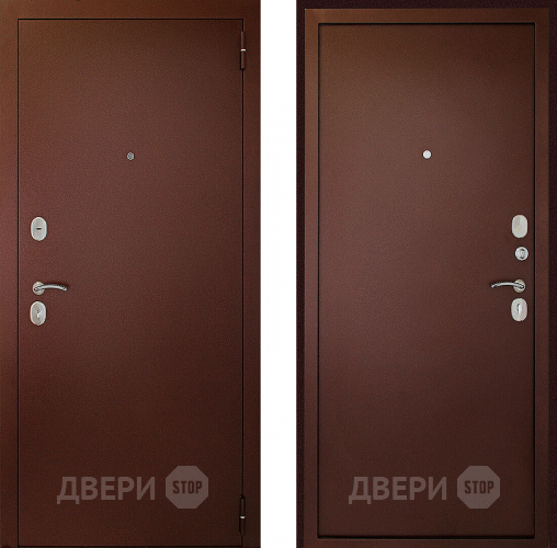 Входная металлическая Дверь Дверной Континент Иртыш медный антик в Троицк