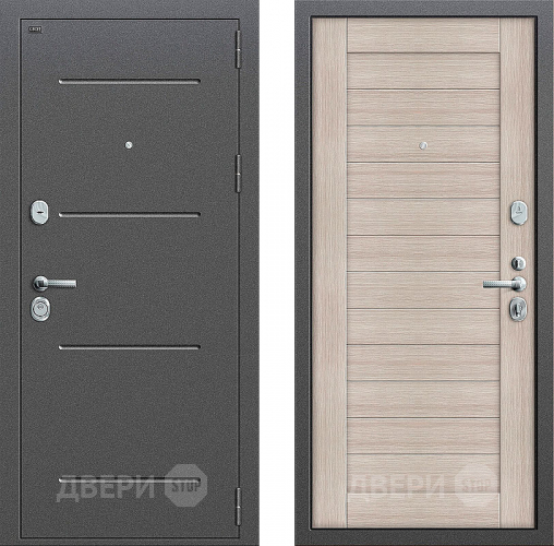 Входная металлическая Дверь Groff Т2-221 Cappuccino Veralinga в Троицк