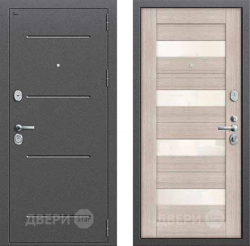 Входная металлическая Дверь Groff Т2-223 Cappuccino Veralinga в Троицк