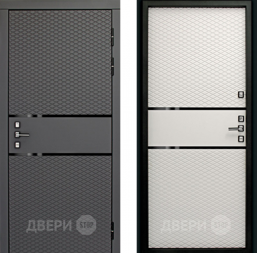 Входная металлическая Дверь Дверной Континент Диамант Софт айс в Троицк