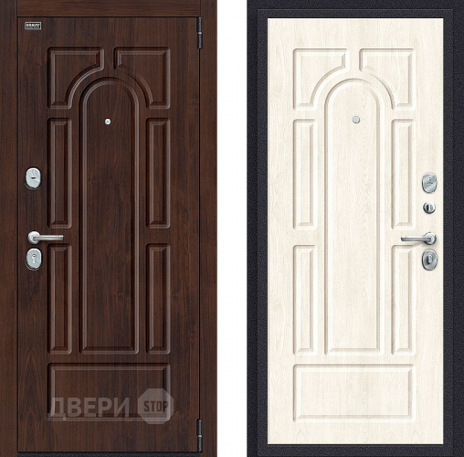 Входная металлическая Дверь Bravo Porta S-3 (55/55) Nordic Oak в Троицк