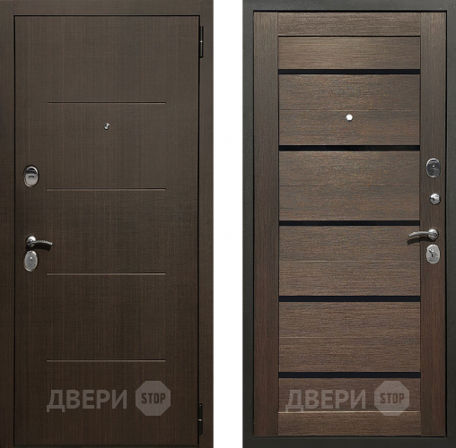 Входная металлическая Дверь Престиж Люкс Арабика/Темный орех в Троицк