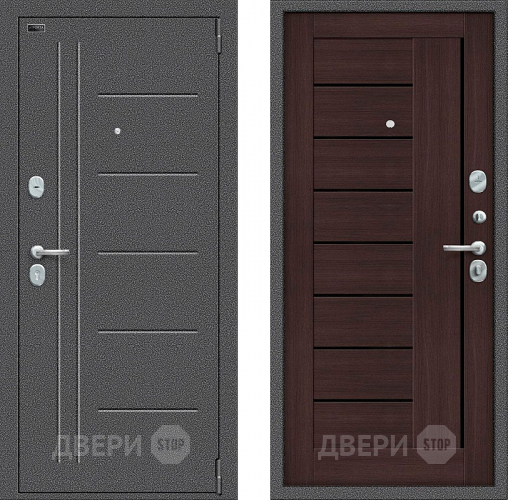 Входная металлическая Дверь Bravo Porta S-2 109/П29 Венге в Троицк