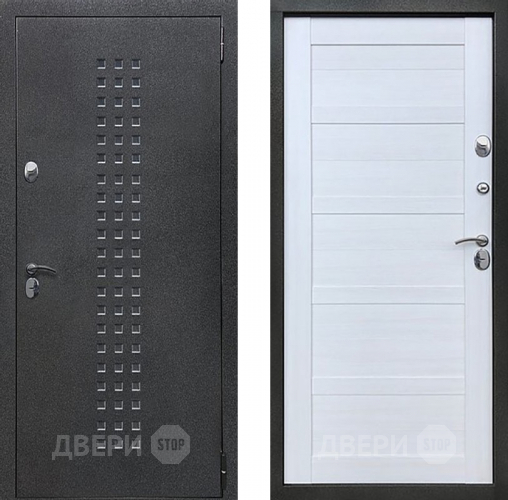 Входная металлическая Дверь Престиж Термо Лиственница белая в Троицк