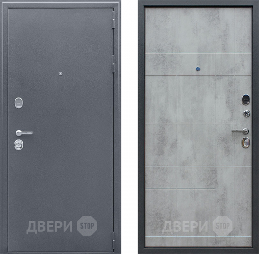 Входная металлическая Дверь АСД Спартак-Б Бетон светлый в Троицк