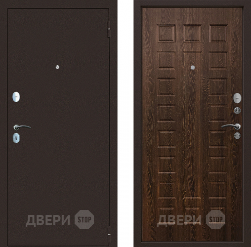 Входная металлическая Снедо Патриот РФ дуб коньяк в Троицк