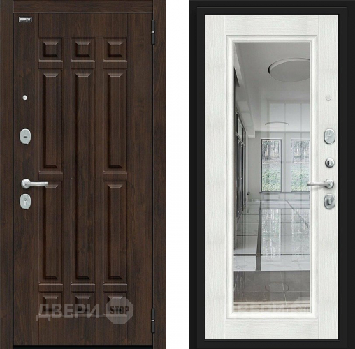 Входная металлическая Дверь Bravo Форм Kale Almon/Bianco Veralinga в Троицк