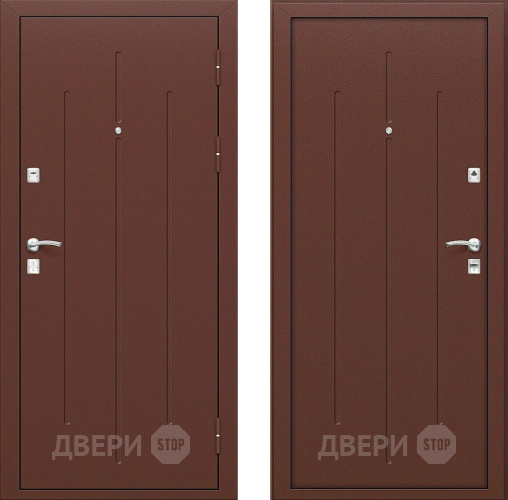 Входная металлическая Дверь Bravo Стройгост 7-2 Металл в Троицк