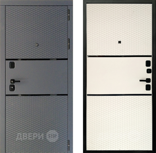 Входная металлическая Дверь (Дверной Континент) Диамант Софт айс в Троицк