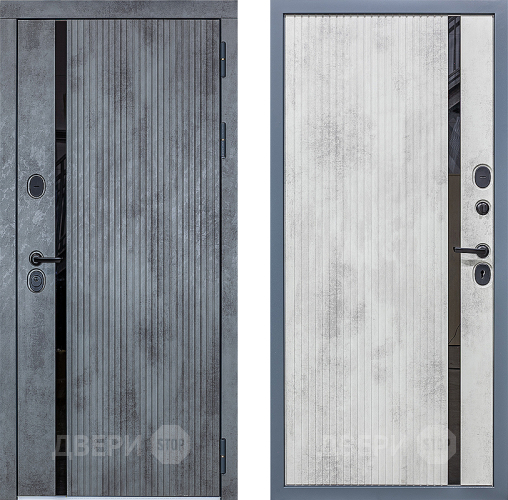 Входная металлическая Дверь Сударь МХ-46 Бетон в Троицк