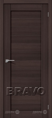 Межкомнатная дверь Порта-21 (Wenge Veralinga) в Троицк