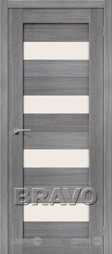 Межкомнатная дверь Порта-23 (Grey Veralinga) в Троицк