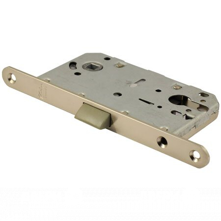 Замок с пластиковым язычком P85 Матовый никель в Троицк