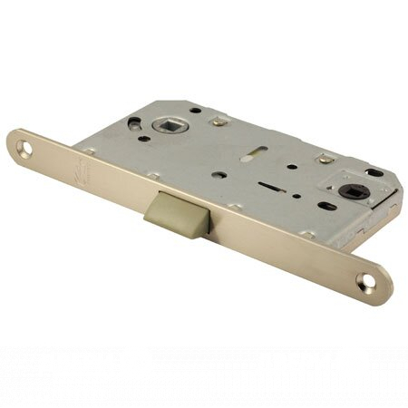 Замок с пластиковым язычком P96 Матовый никель в Троицк