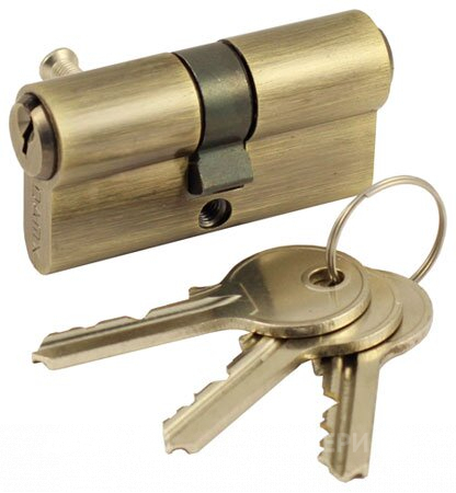 Цилиндровый механизм V60 Бронза в Троицк