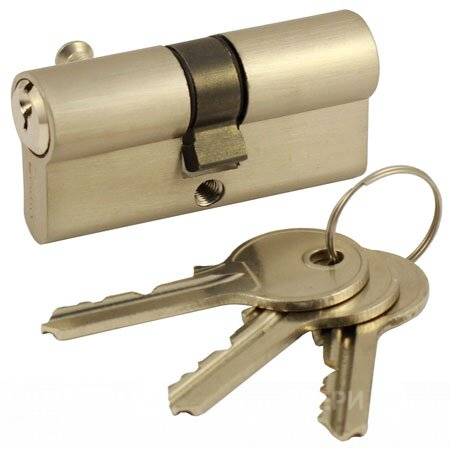 Цилиндровый механизм V60 Матовый никель в Троицк