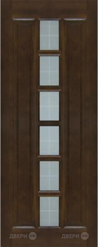 Межкомнатная дверь 11-ПО темный лак в Троицк