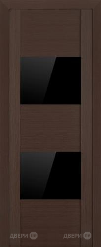 Межкомнатная дверь ProfilDoors 21X венге мелинга (черный глянцевый лак) в Троицк