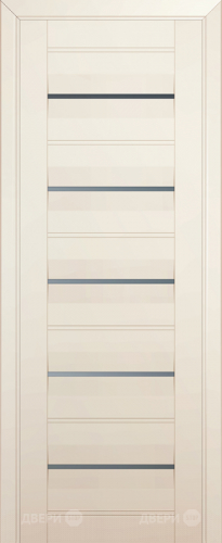 Межкомнатная дверь ProfilDoors 48U магнолия-сатинат (графит) в Троицк