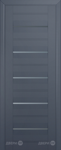 Межкомнатная дверь ProfilDoors 48U антрацит (графит) в Троицк