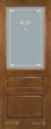 Межкомнатная дверь ПМЦ - модель 5 ПО коньяк в Троицк