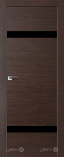 Межкомнатная дверь ProfilDoors 3Z венге кроскут (черный лак) в Троицк
