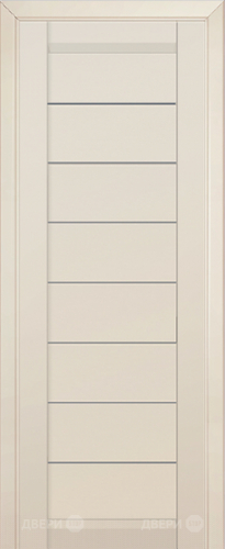 Межкомнатная дверь ProfilDoors 71U магнолия сатинат (графит) в Троицк