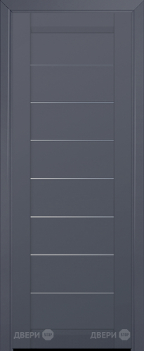 Межкомнатная дверь ProfilDoors 71U антрацит (графит) в Троицк