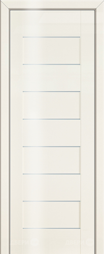 Межкомнатная дверь ProfilDoors 45L магнолия люкс (графит) в Троицк