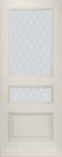 Межкомнатная дверь ProfilDoors 68U магнолия сатинат (ромб) в Троицк