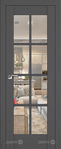 Межкомнатная дверь ProfilDoors 101X пекан темный (матовое) в Троицк