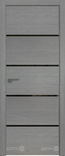 Межкомнатная дверь ProfilDoors 20 ZN Грувд (черный лак) в Троицк