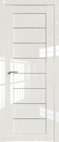 Межкомнатная дверь ProfilDoors 71L Магнолия люкс (графит) в Троицк