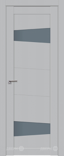 Межкомнатная дверь ProfilDoors 2-84U Манхэттен (графит) в Троицк