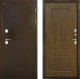 Входная металлическая Дверь Шелтер (SHELTER) Термо-2 Дуб темный в Троицк