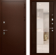 Входная металлическая Входная дверь с зеркалом Райтвер Президент Венге в Троицк