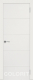 Межкомнатная дверь Граффити 2 ПГ белая эмаль в Троицк