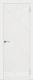 Межкомнатная дверь Граффити 5 ПГ белая эмаль в Троицк