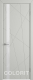 Межкомнатная дверь К5 ПО светло-серая эмаль в Троицк